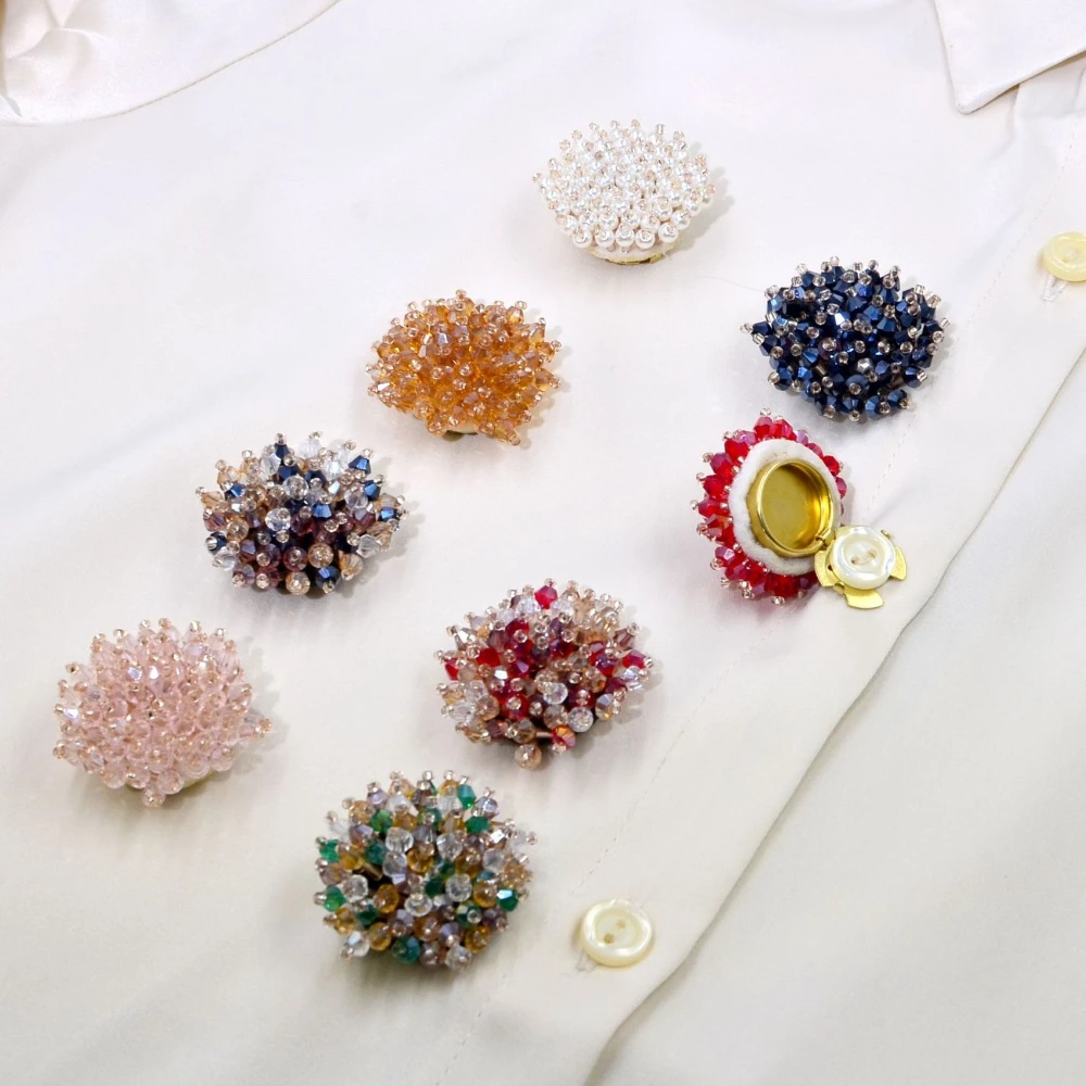 2PCS Elegant Button Covers Han - Jewelry Making Jewelry avis et prix