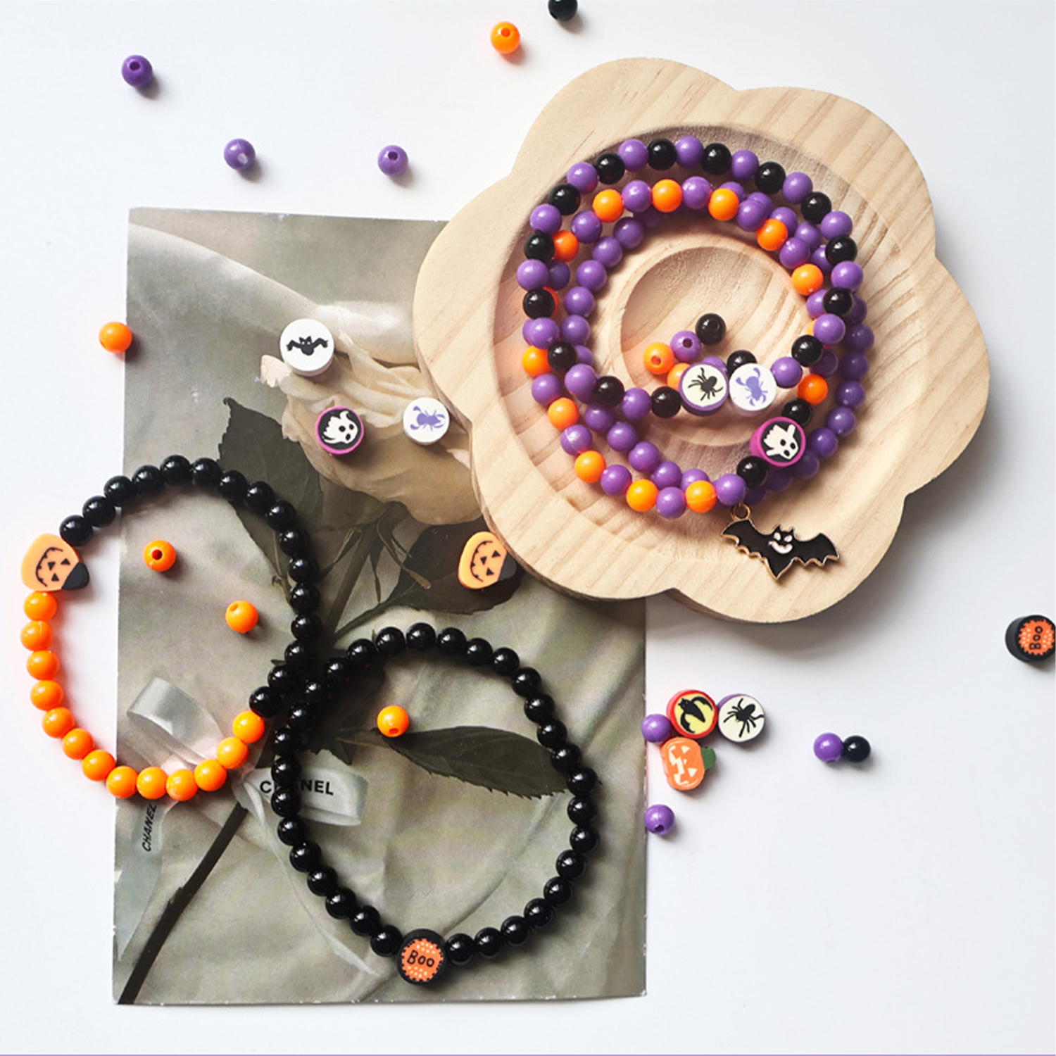 Halloween 4 grid beading set,  - Jewelry Making With Resin avis et prix