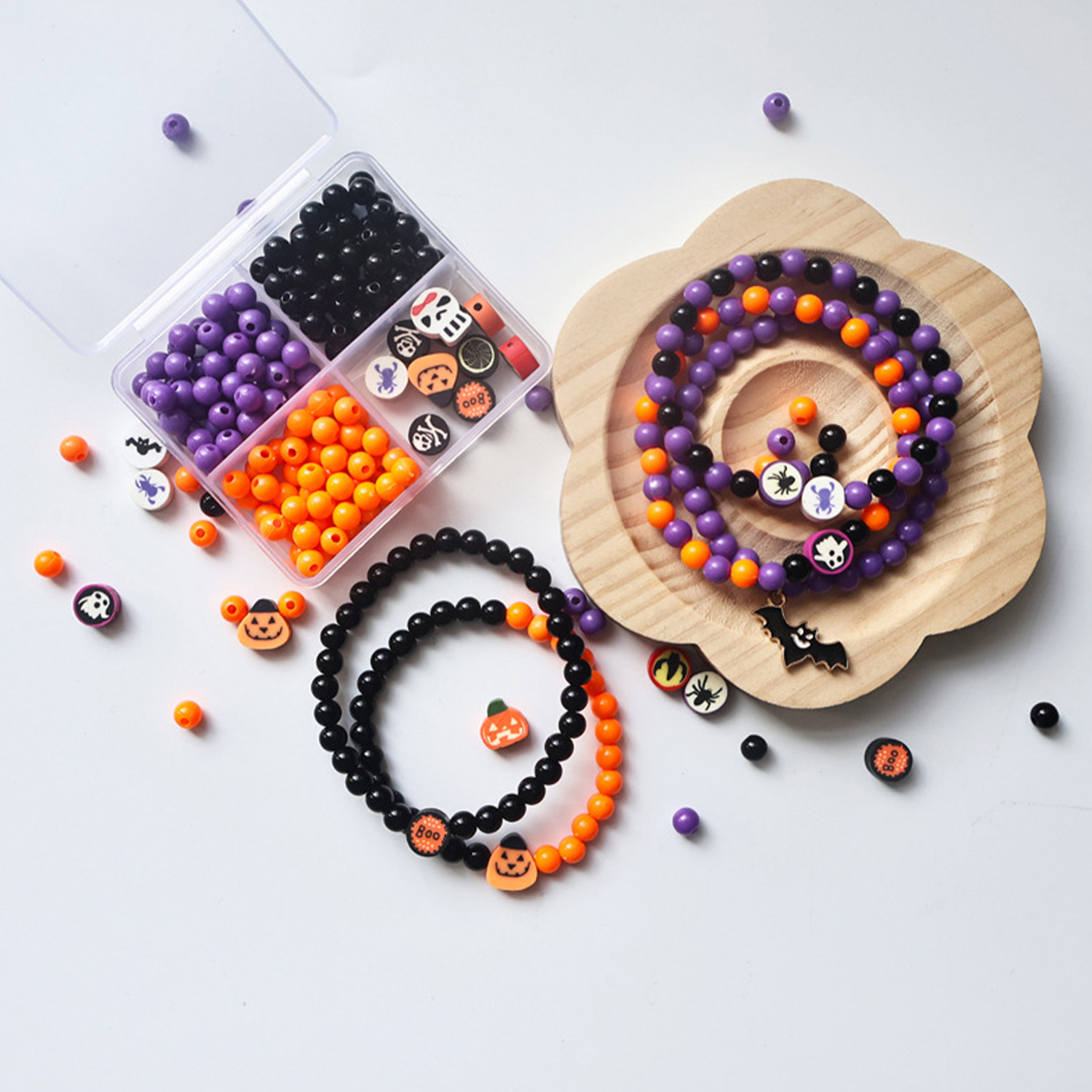 Halloween 4 grid beading set,  - Jewelry Making With Resin avis et prix