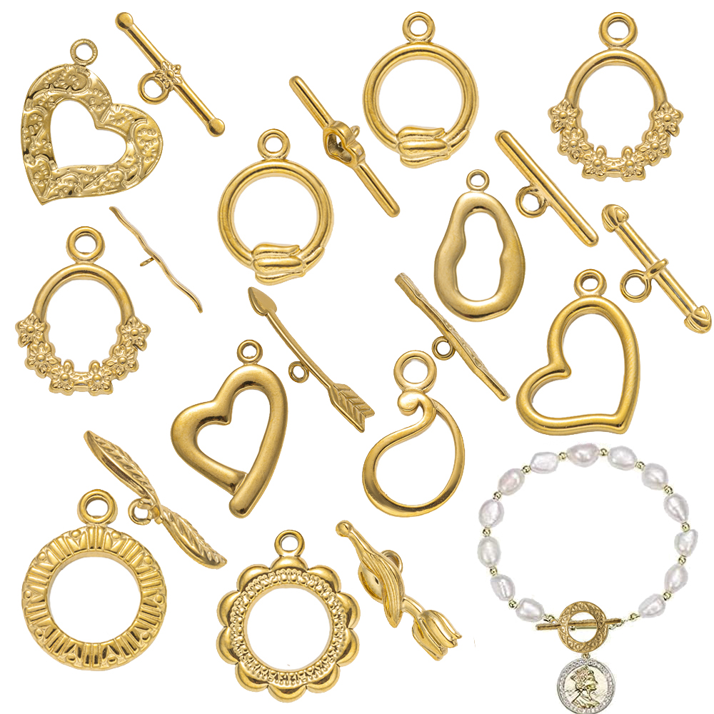 5 Sets Stainless Steel Toggle  - Jewelry Making Rings avis et prix