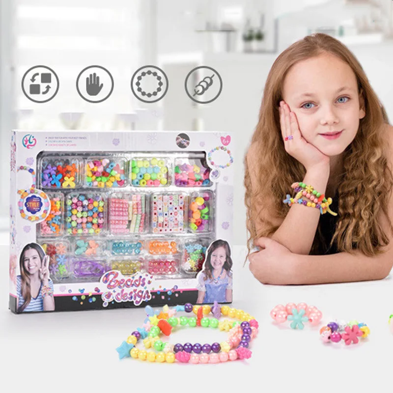 Girls DIY Bead Set Jewelry Mak - Jewelry Making Kits For Kids avis et prix