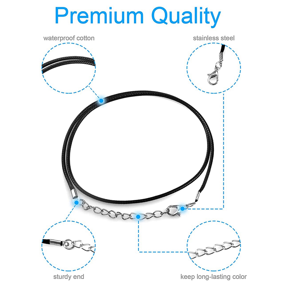 ABQR 24PCS Cord Necklace, 20 i - Jewelry Making Jewelry avis et prix