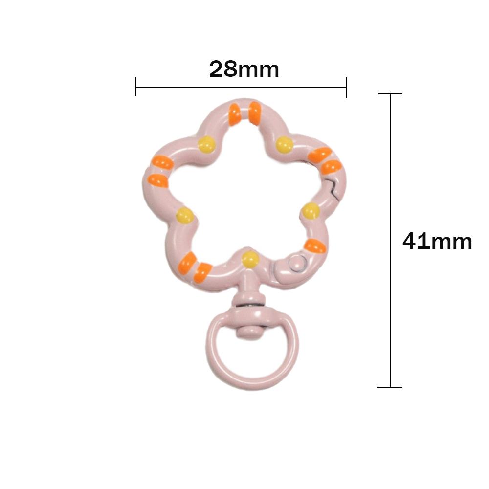 5pcs Flower Metal Lobster Claw - Jewelry Making Metal avis et prix