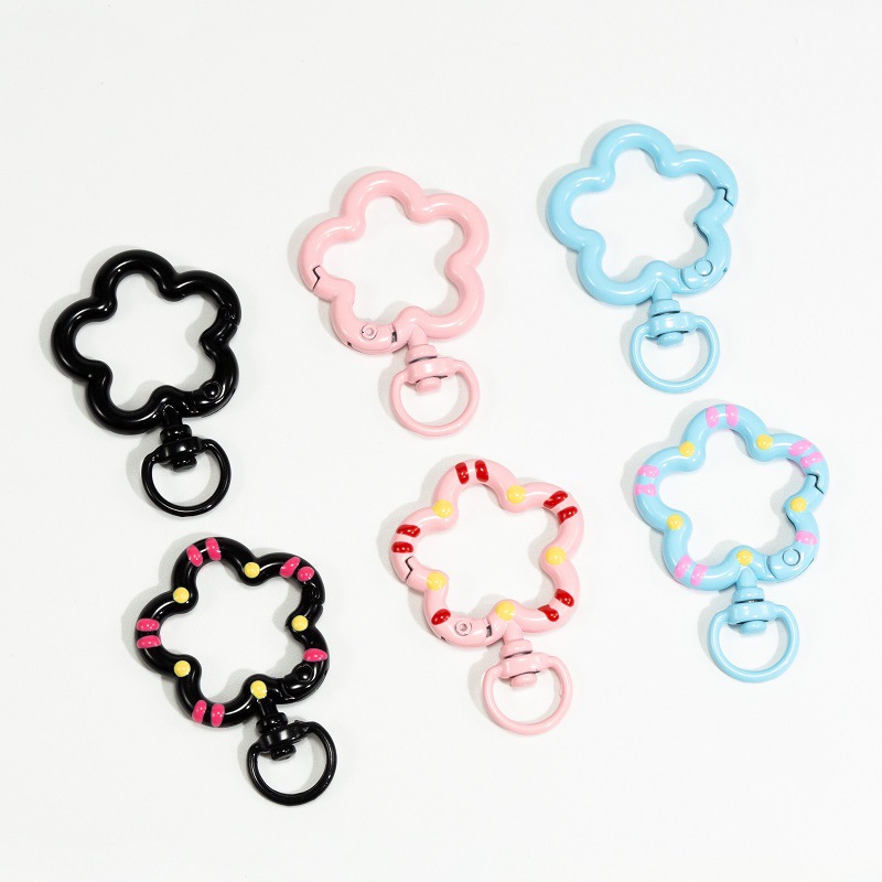 5pcs Flower Metal Lobster Claw - Jewelry Making Metal avis et prix