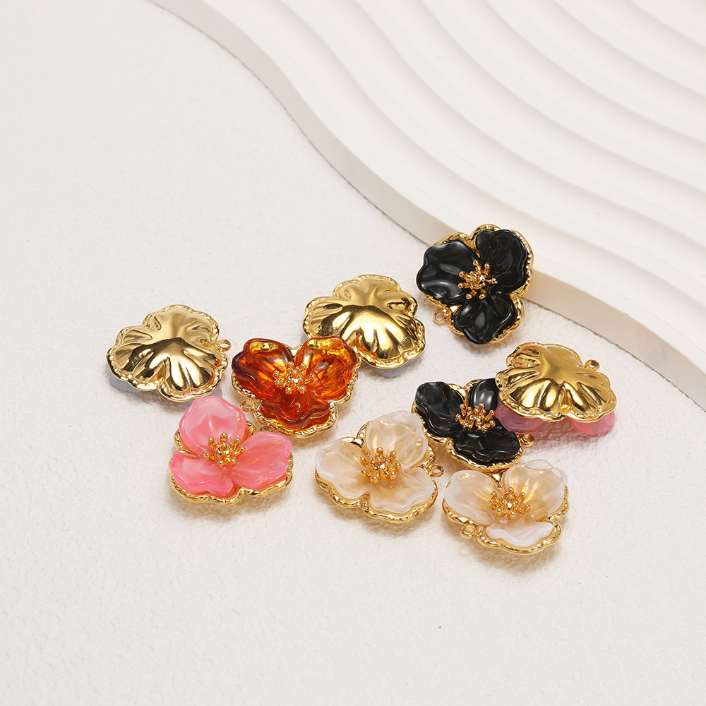 3pcs Gold Plated Stainless Ste - Jewelry Making With Resin avis et prix
