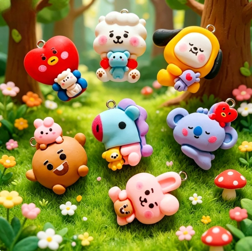 70PCS Kawaii Dog Bunny Cute Re - Jewelry Making Necklaces avis et prix