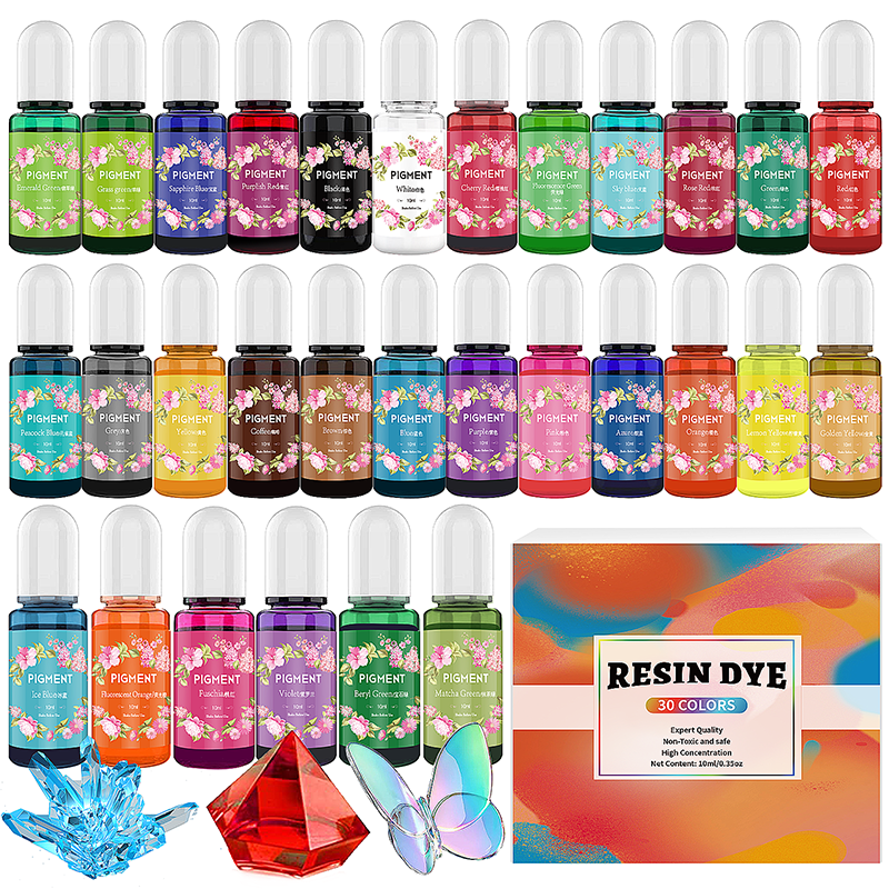 DIY Epoxy Resin Pigment Kit Ca - Jewelry Making Tutorial avis et prix