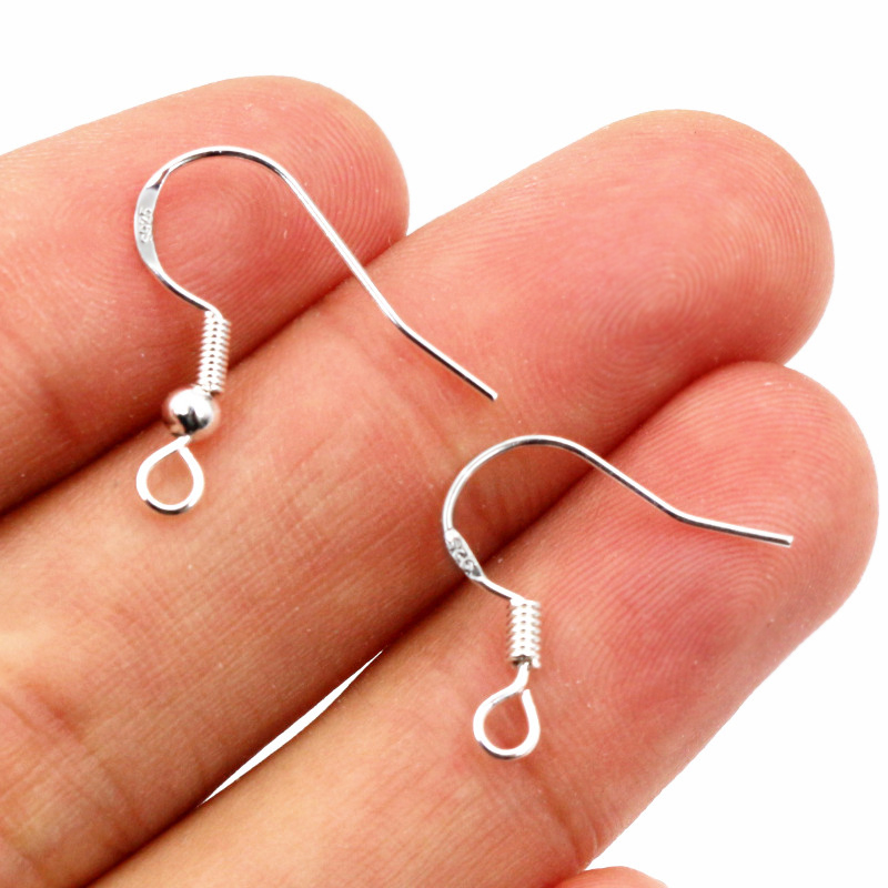 50pcs 16mm 925 Sterling Silver - Jewelry Making Metal avis et prix