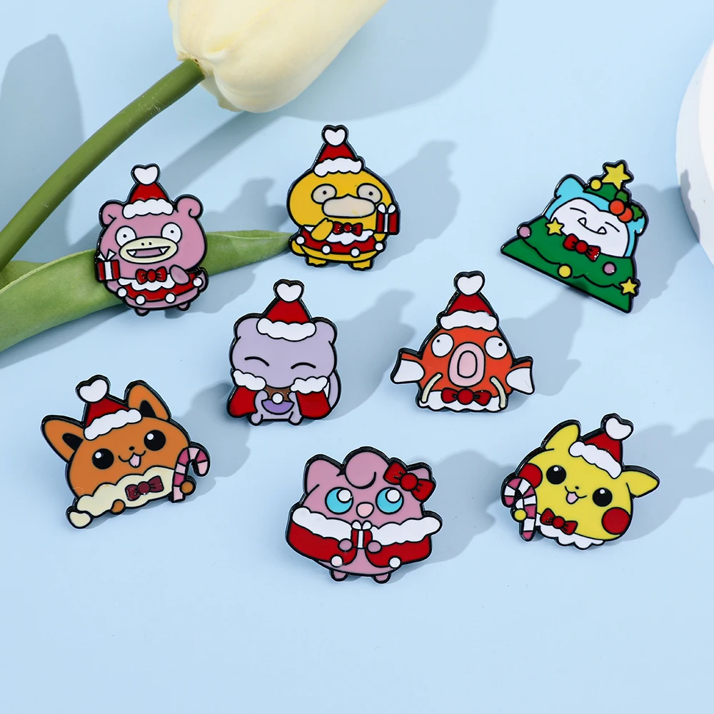 8 Pcs Christmas Slowpoke Brooc - Jewelry Making Jewelry avis et prix