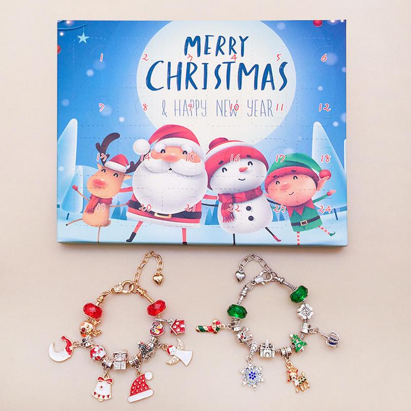 Christmas Advent Bracelet Set  - Jewelry Making Advent Calendar avis et prix