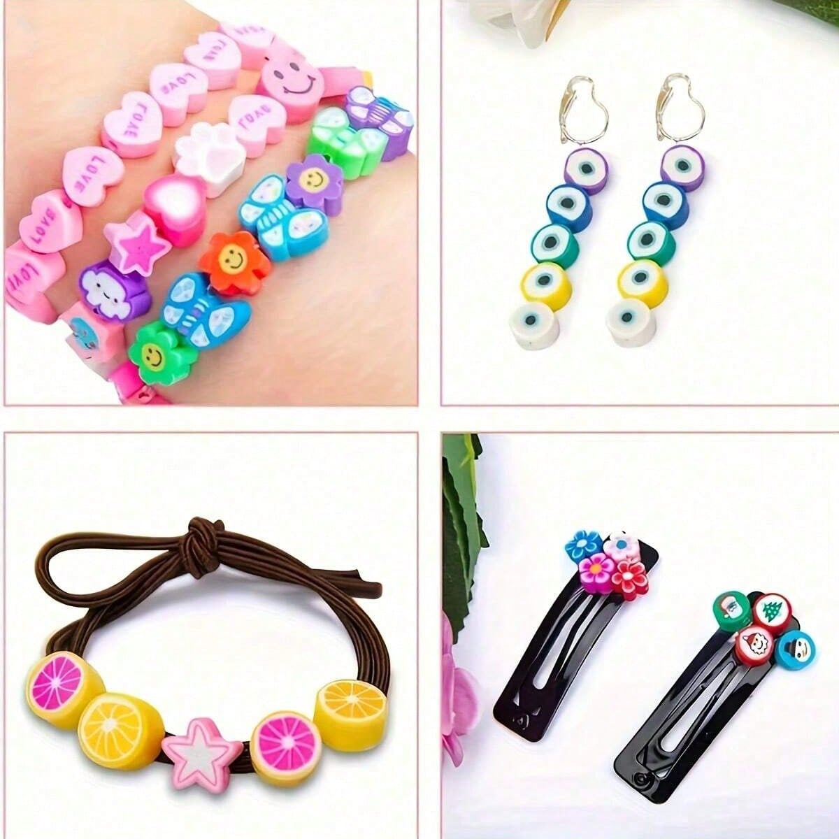 1450/1200/250pcs Polymer Clay  - Jewelry Making Organizer avis et prix