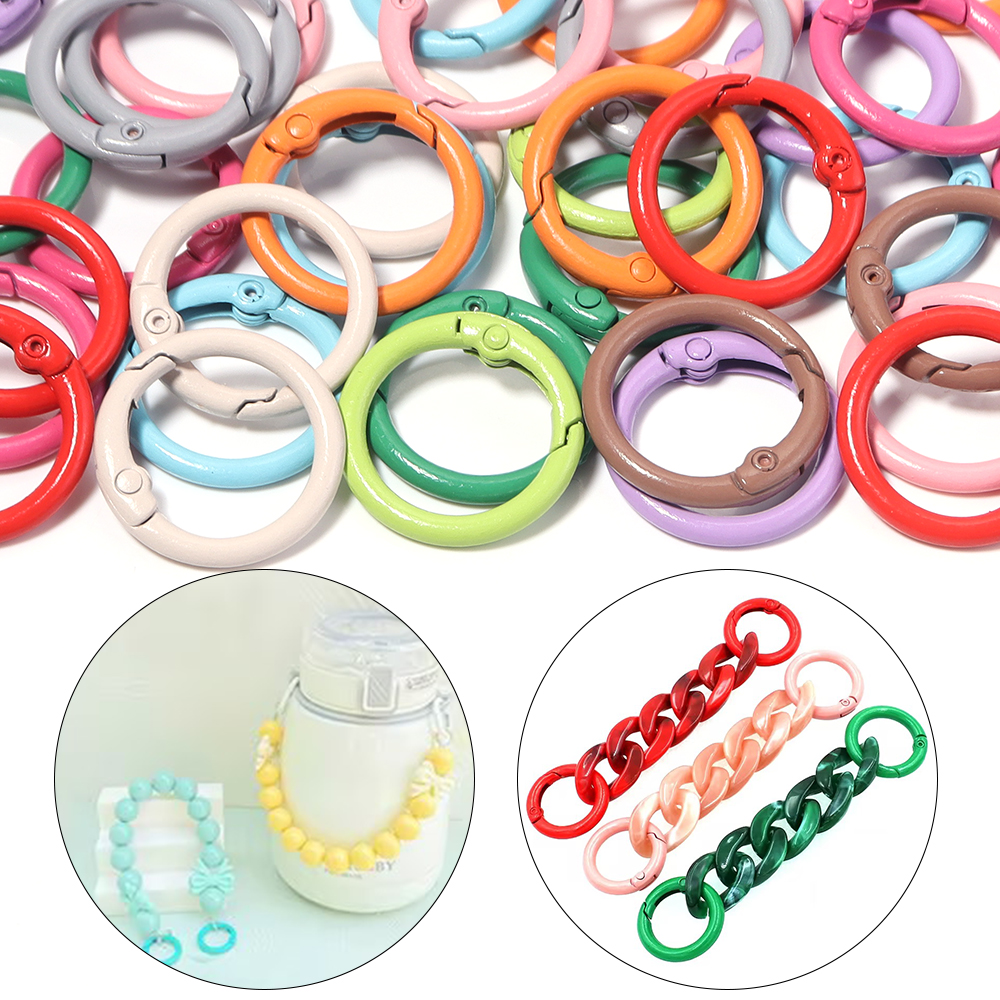 20Pcs/Lot Metal O Ring Spring  - Jewelry Making Metal avis et prix