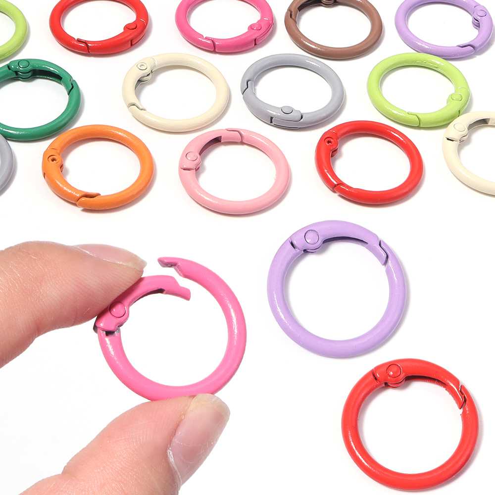 20Pcs/Lot Metal O Ring Spring  - Jewelry Making Metal avis et prix