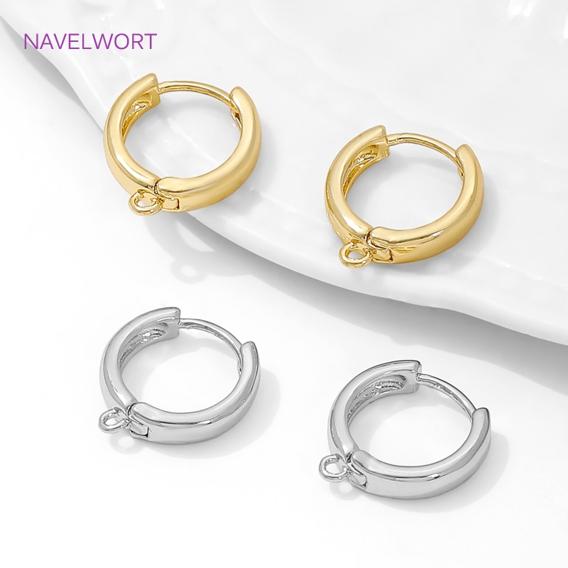 18K Gold Plated Round Shvenzy  - Jewelry Making Earring Supplies avis et prix