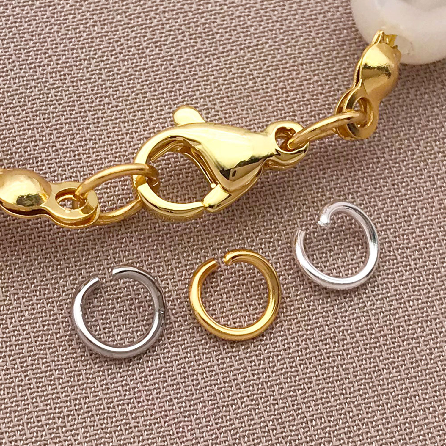 200pcs 4/5mm 18K Gold Plated S - Jewelry Making Looper Tool avis et prix
