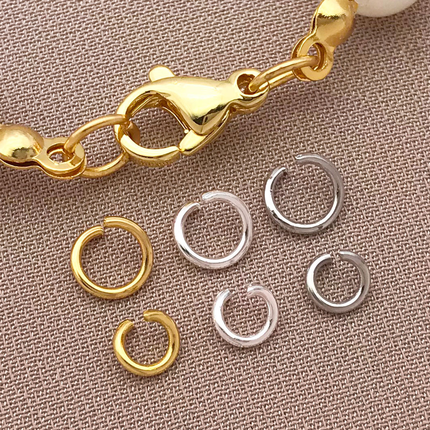 200pcs 4/5mm 18K Gold Plated S - Jewelry Making Looper Tool avis et prix