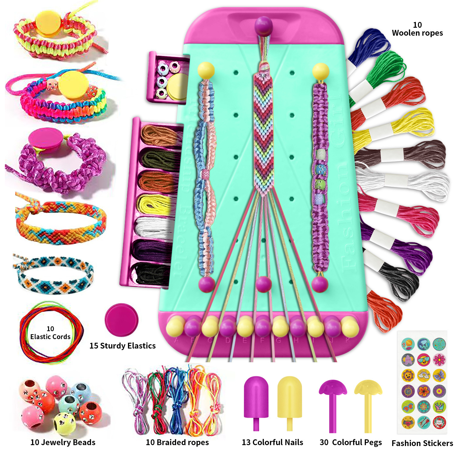 Bracelet Making Kit Toy for Gi - Jewelry Making Kits For Kids avis et prix