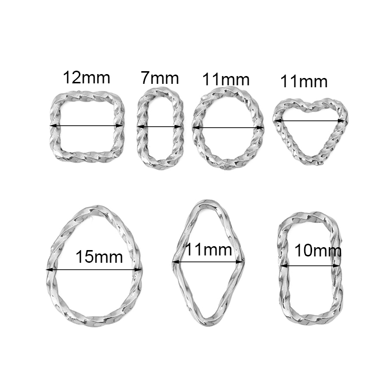 10pcs Stainless Steel Closed T - Jewelry Making Looper Tool avis et prix