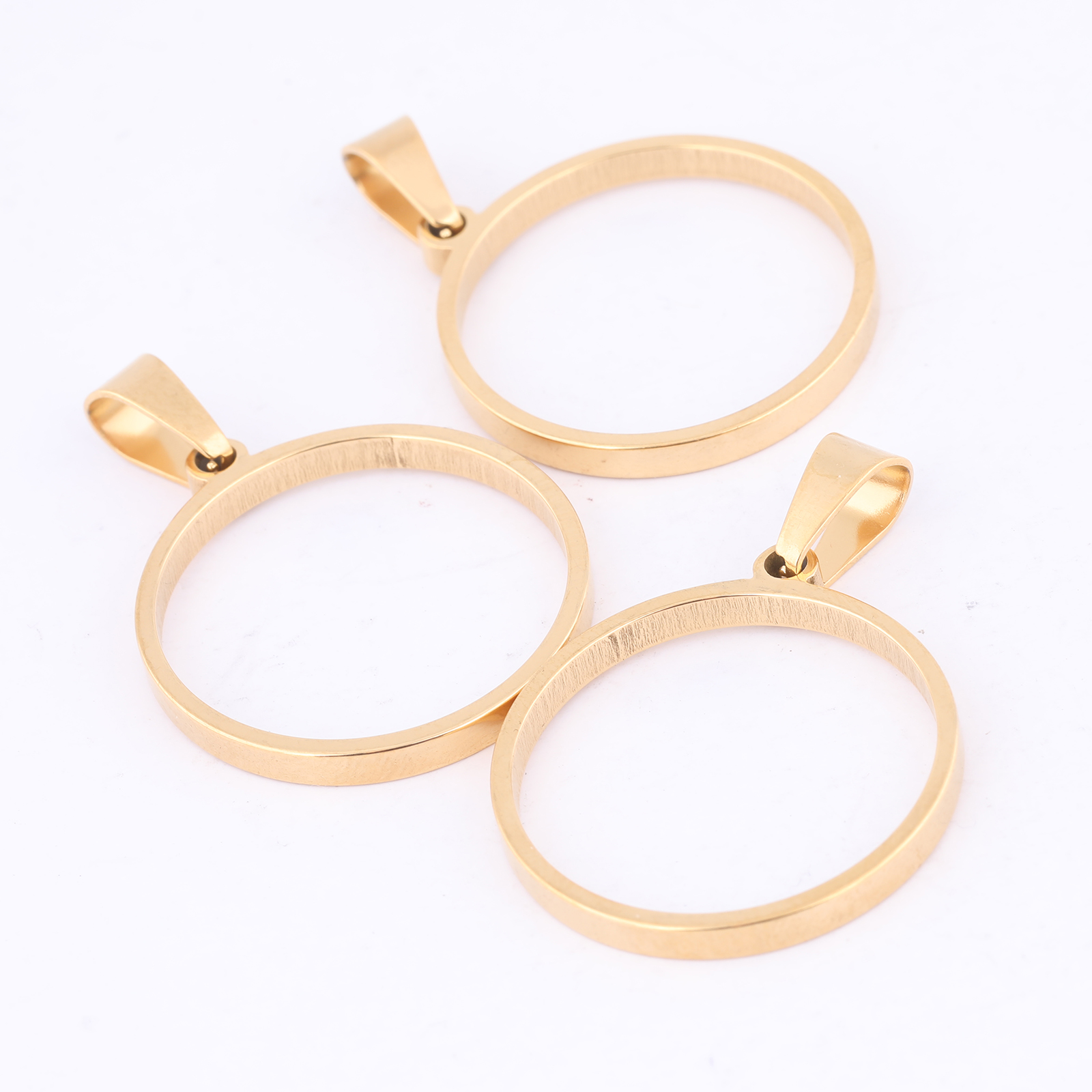 10pcs 25mm Round Open Bezel Ch - Jewelry Making With Resin avis et prix