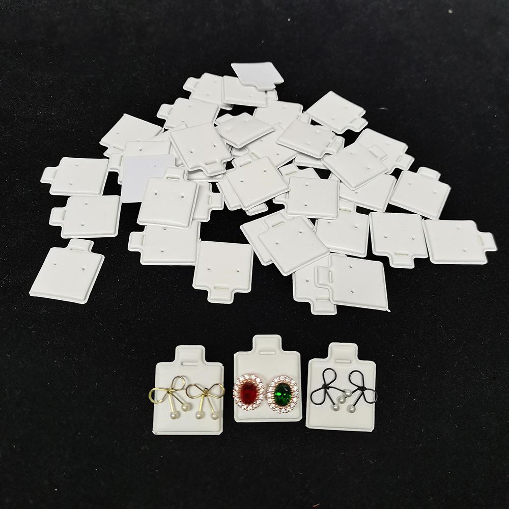100pcs/bag Ear Studs Holder Wh - Jewelry Making Organizer avis et prix