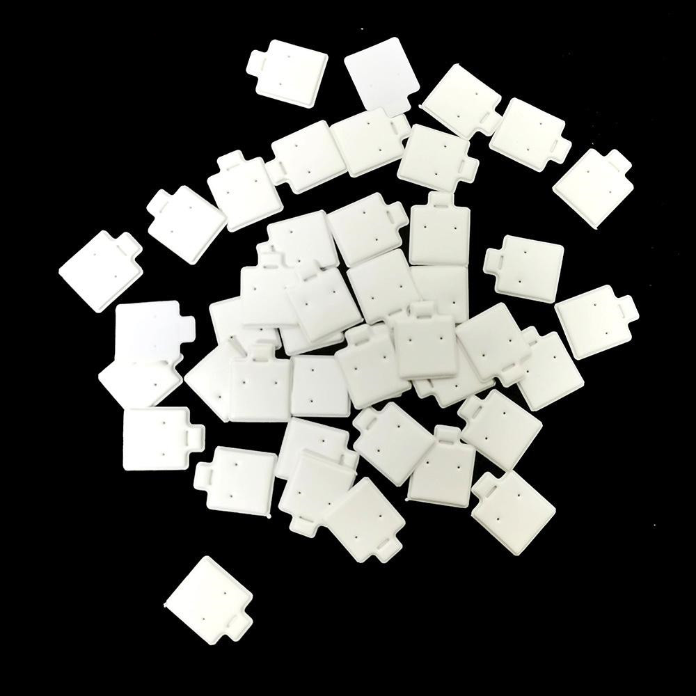 100pcs/bag Ear Studs Holder Wh - Jewelry Making Organizer avis et prix