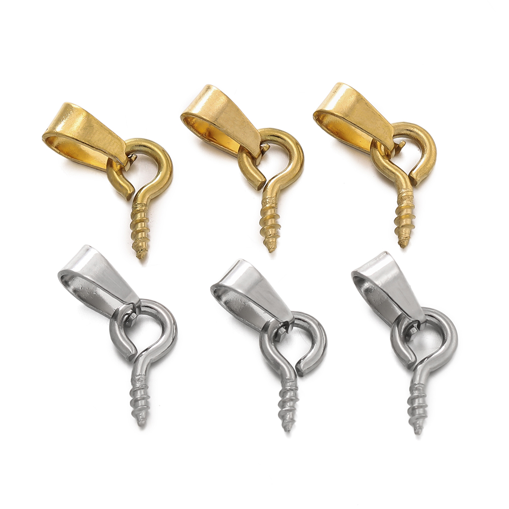 20pcs Stainless Steel Screw Ey - Jewelry Making Looper Tool avis et prix