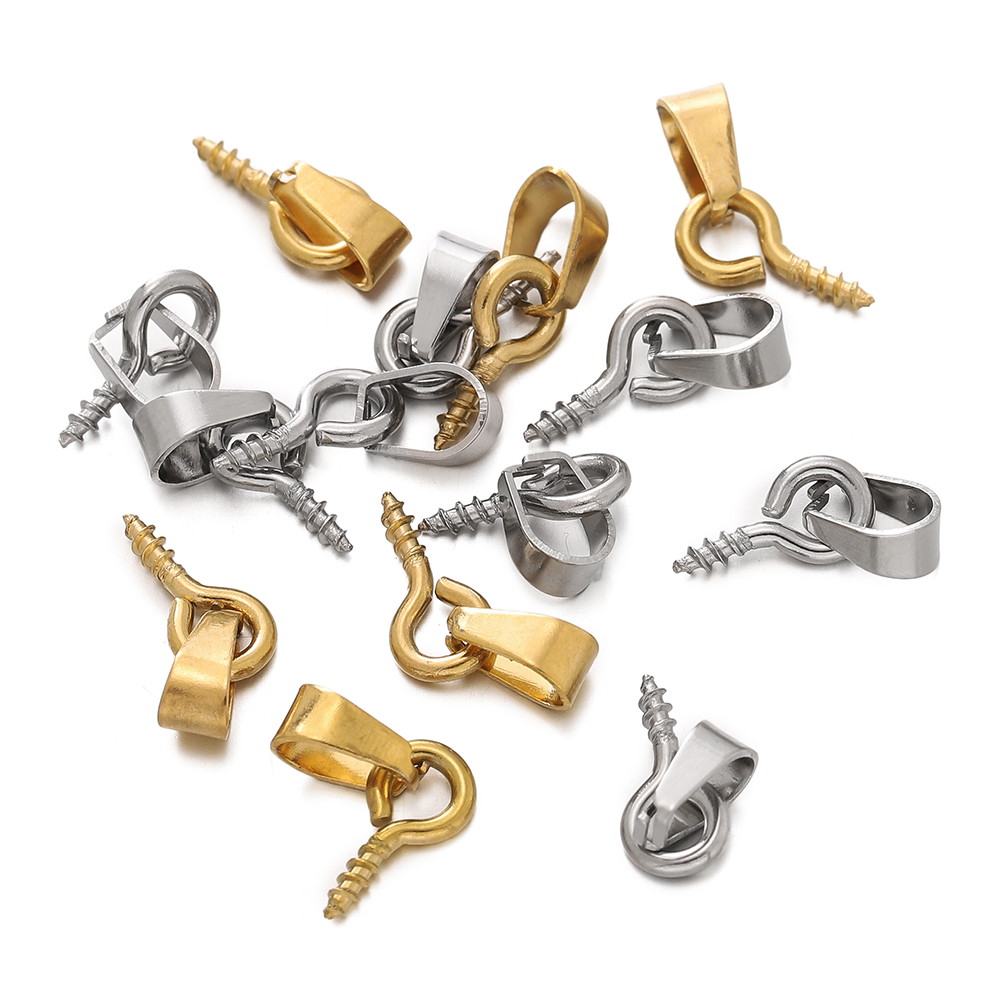 20pcs Stainless Steel Screw Ey - Jewelry Making Looper Tool avis et prix
