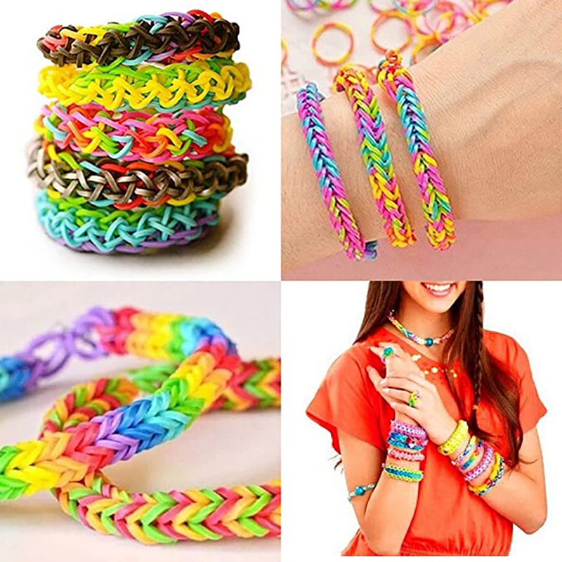 600 pieces Colorful Rubber Ban - Jewelry Making Beginners avis et prix