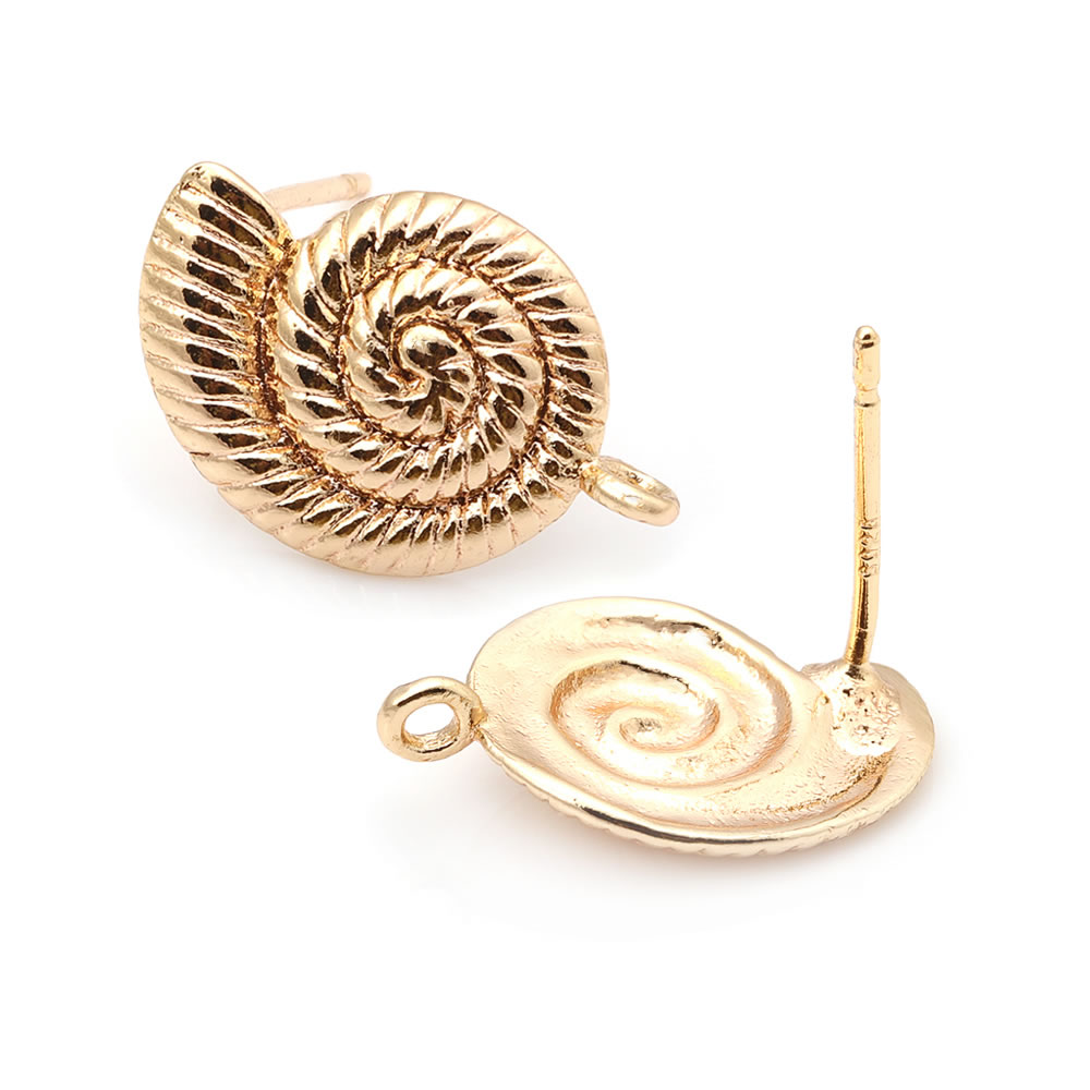 6PCS 18K Gold Color Brass Conc - Jewelry Making Earring Supplies avis et prix