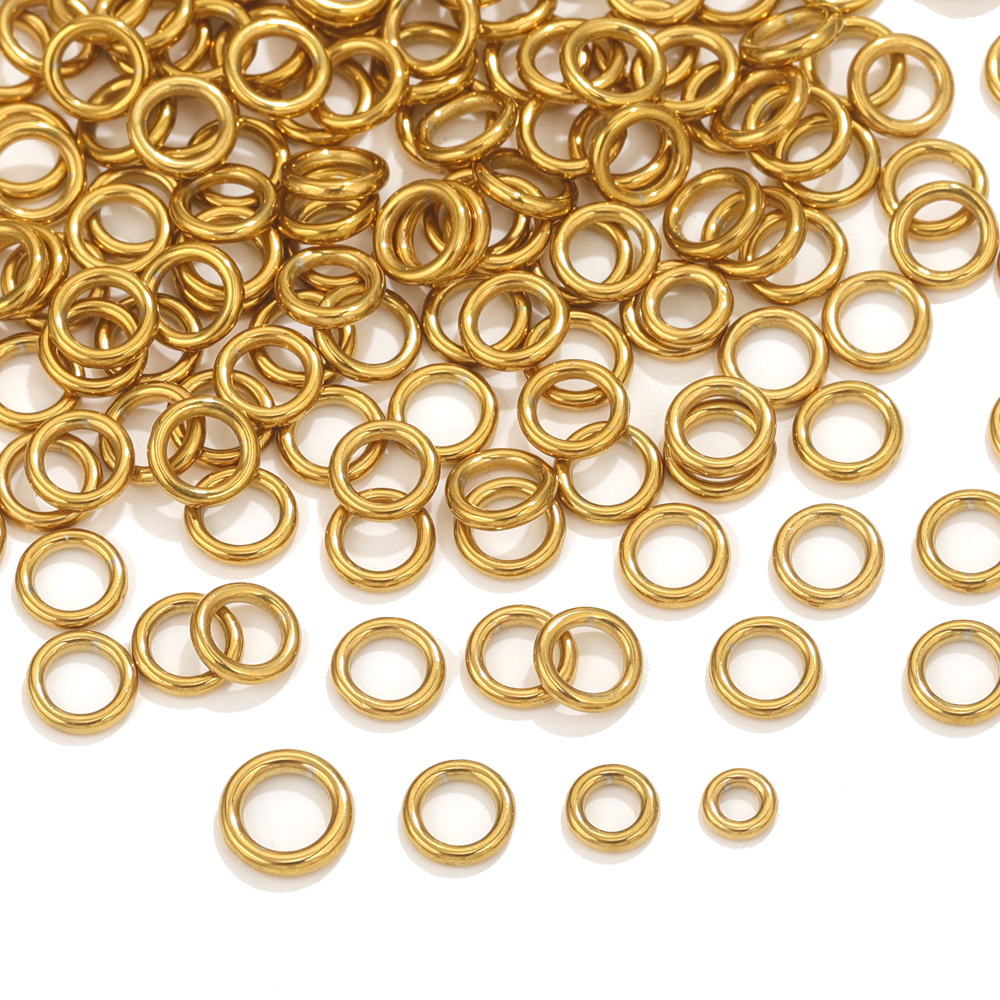 50pcs Stainless Steel O Ring G - Jewelry Making Looper Tool avis et prix