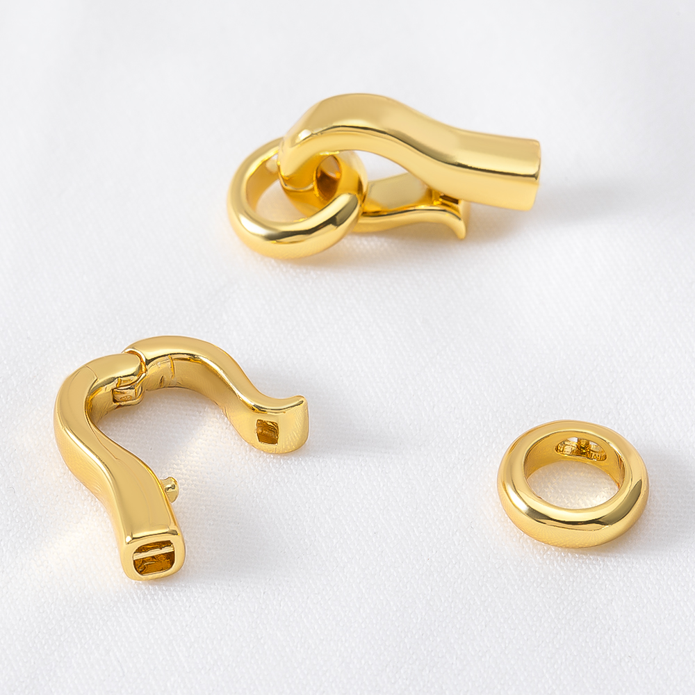 2pcs 4pcs 18K Gold Plated Bras - Jewelry Making With Beads avis et prix