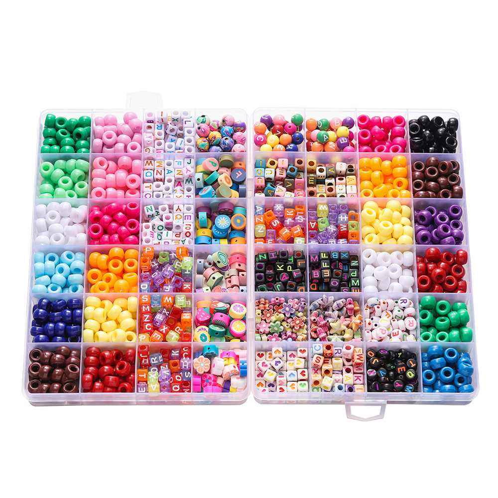 680pcs/Box Colorful Acrylic Po - Jewelry Making Beginners avis et prix