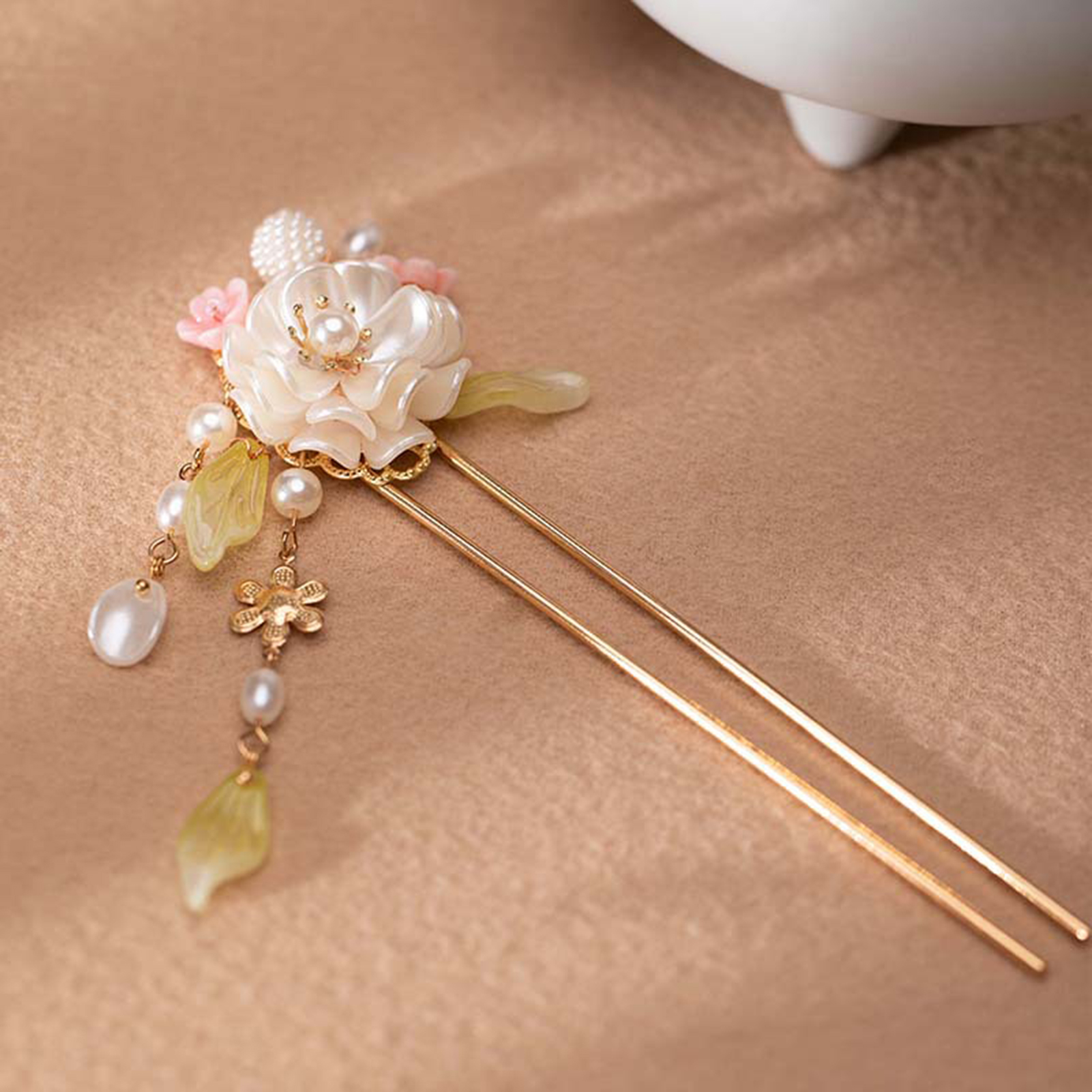 U Shaped Hair Sticks Forks Whi - Jewelry Making With Beads avis et prix