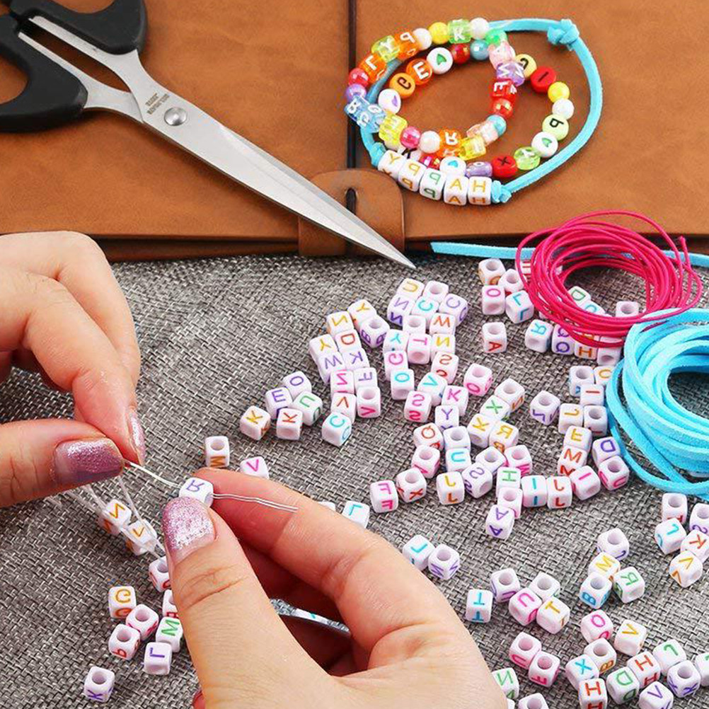 1300Pcs Colorful English Alpha - Jewelry Making Kits For Kids avis et prix