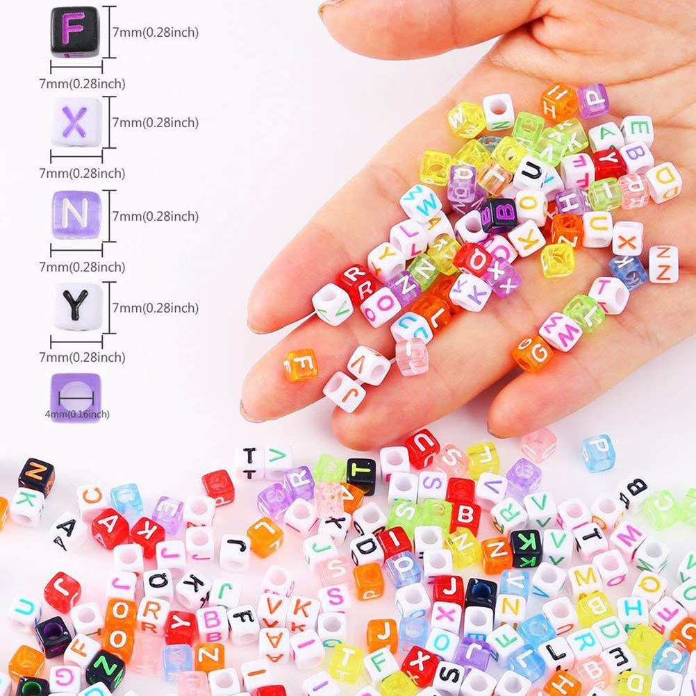 1300Pcs Colorful English Alpha - Jewelry Making Kits For Kids avis et prix