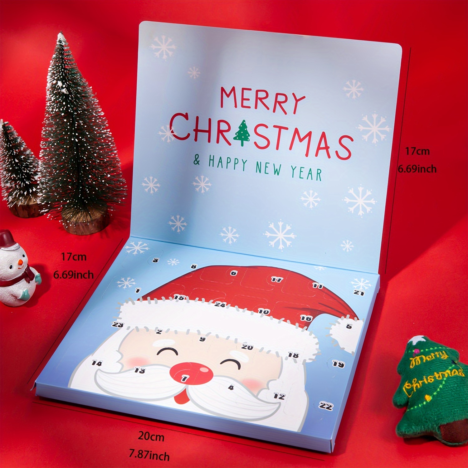 Blue Santa Claus Series Countd - Jewelry Making Advent Calendar avis et prix