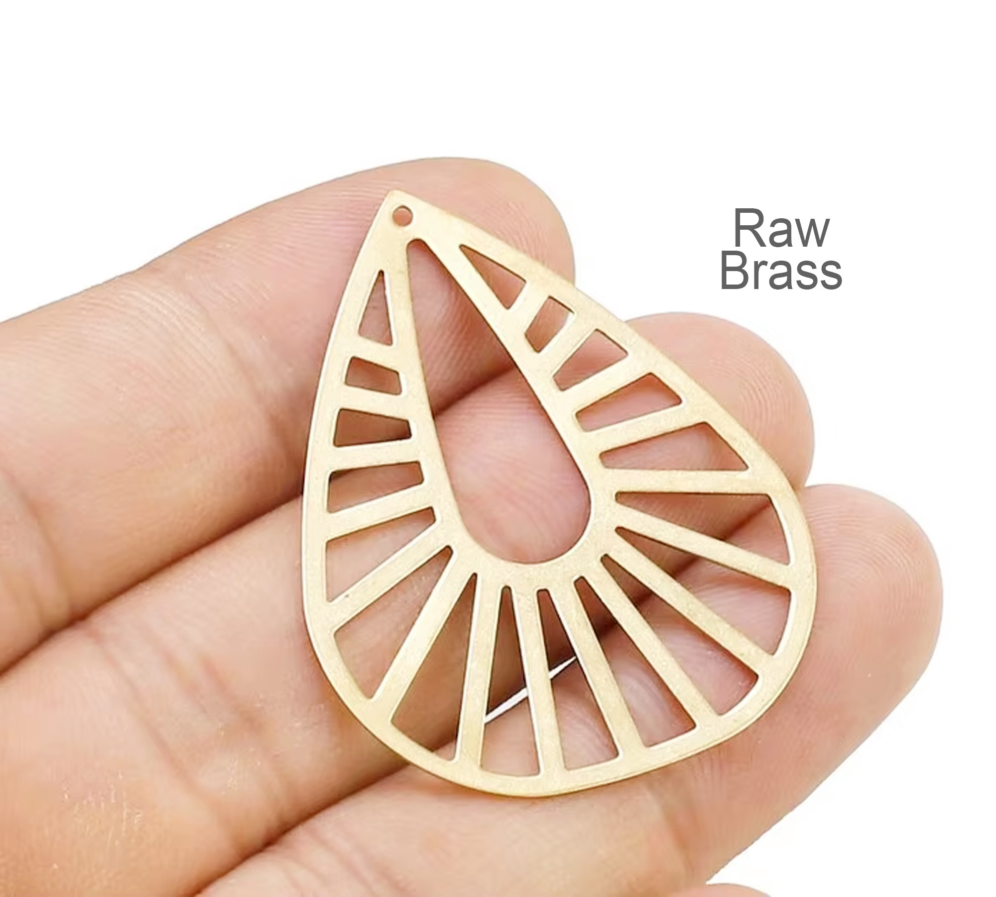 10pcs Filigree Teardrop Pendan - Jewelry Making Hammer avis et prix