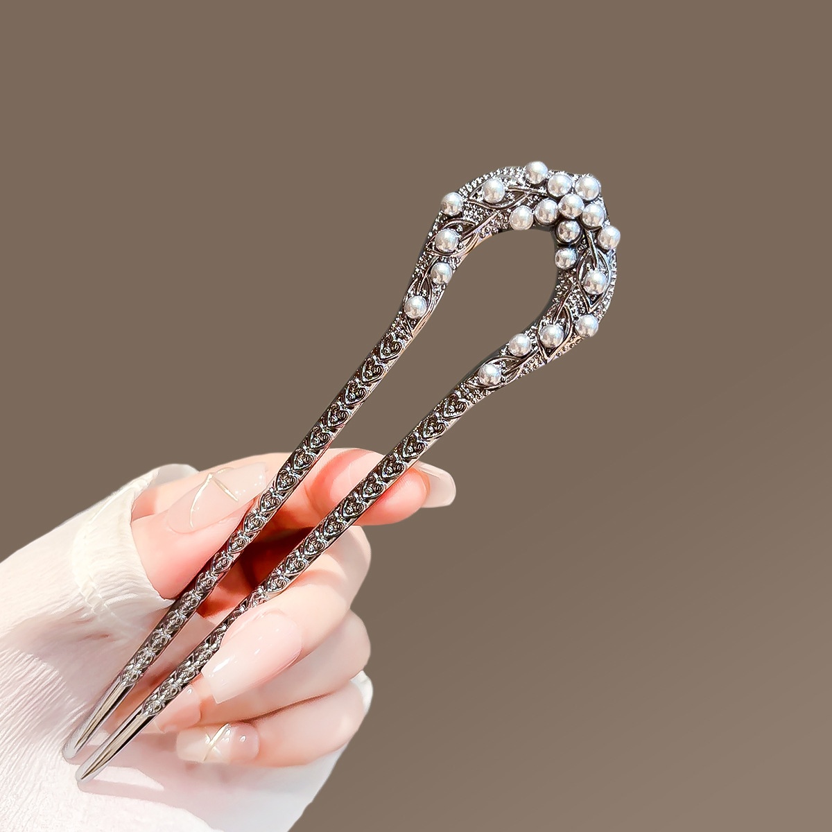 New Pearl U Shaped Hairpin For - Jewelry Making With Beads avis et prix