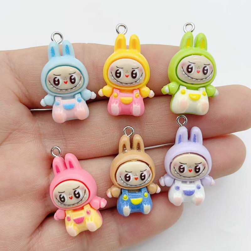 10Pcs Kawaii Rabbit Strawberry - Jewelry Making Jewelry avis et prix
