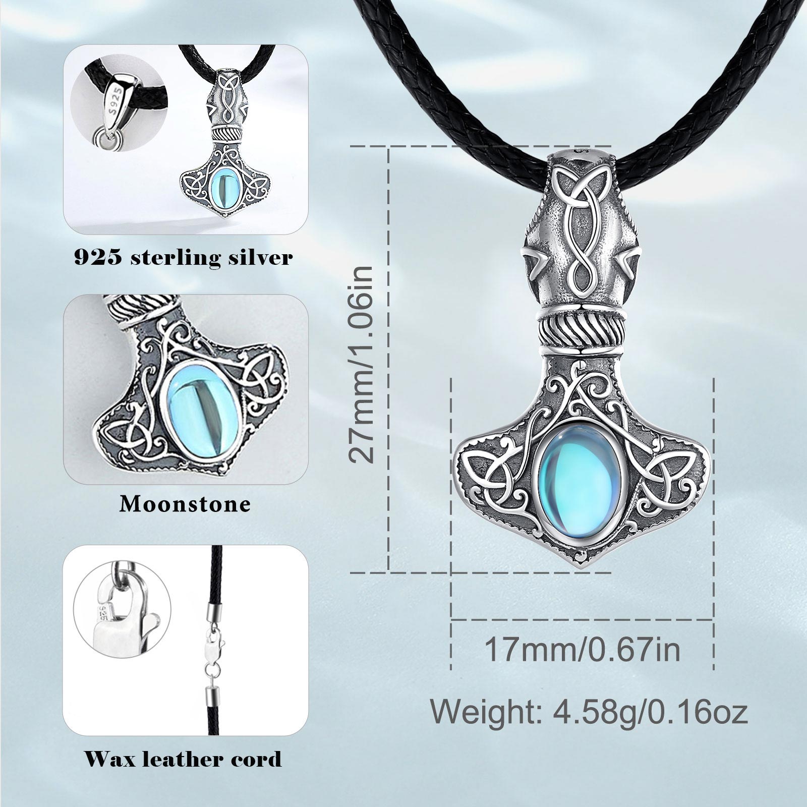 Eudora 925 Sterling Silver Nor - Jewelry Making Hammer avis et prix