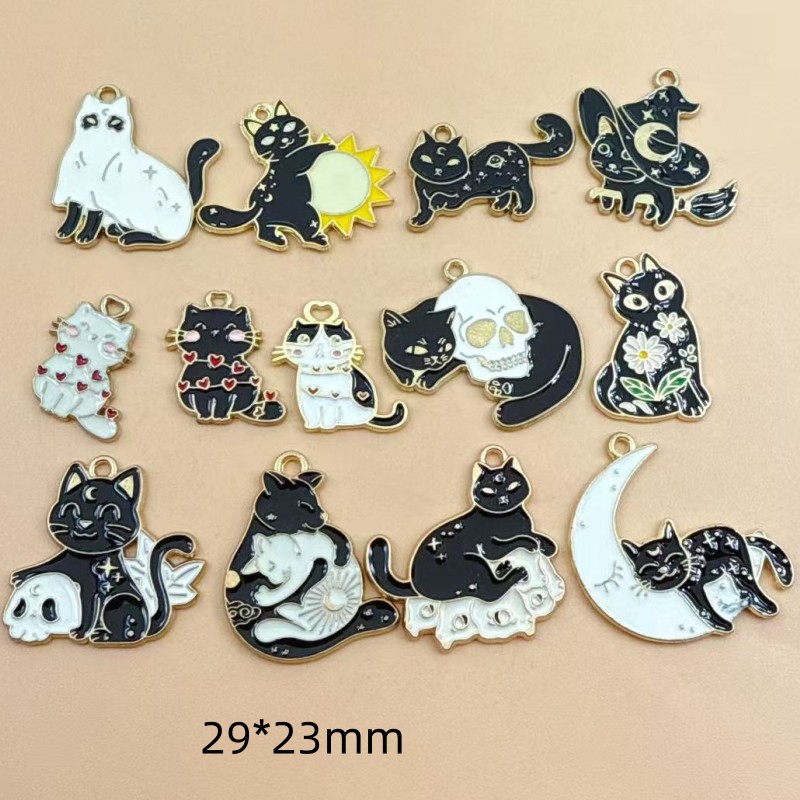 10pcs Original Alloy Enamel Bl - Jewelry Making Jewelry avis et prix