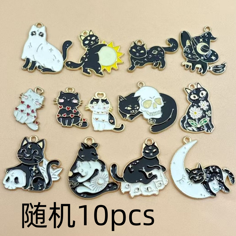 10pcs Original Alloy Enamel Bl - Jewelry Making Jewelry avis et prix