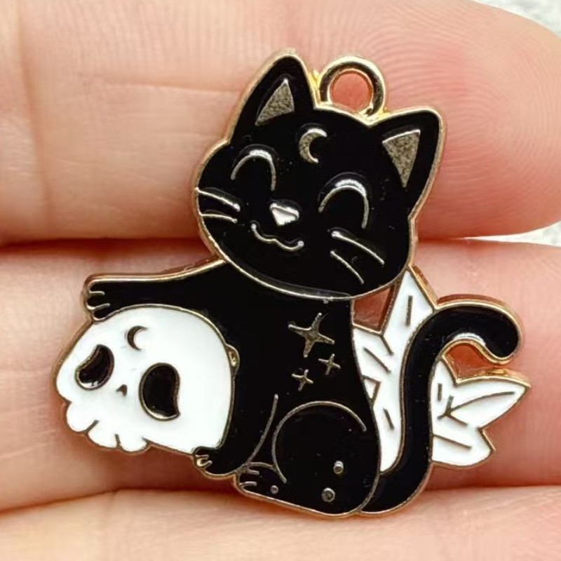 10pcs Original Alloy Enamel Bl - Jewelry Making Jewelry avis et prix