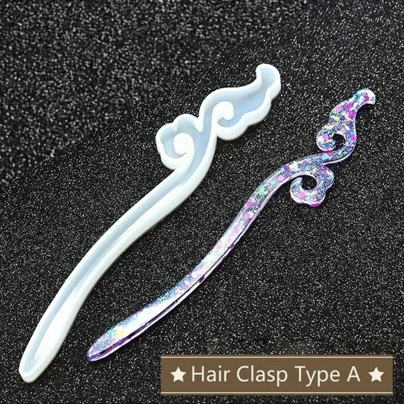 New Transparent Hairpin Silico - Jewelry Making With Resin avis et prix