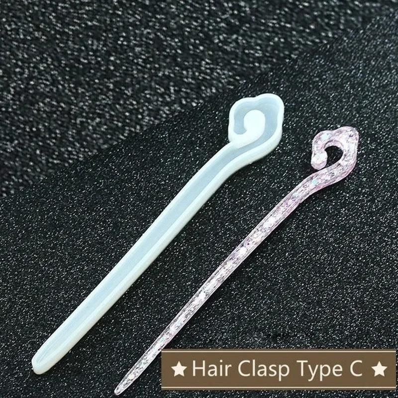 New Transparent Hairpin Silico - Jewelry Making With Resin avis et prix