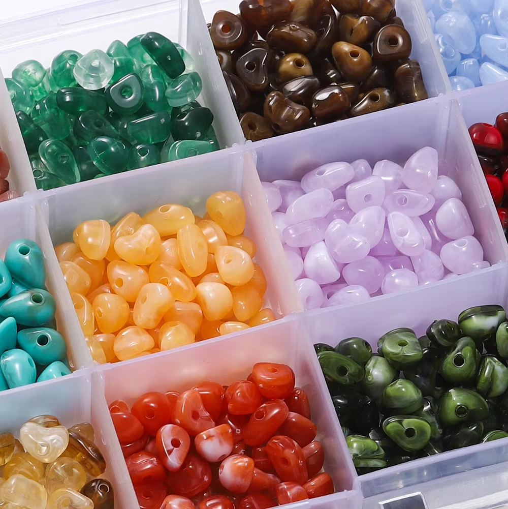 About 525pcs/Box Imitation Nat - Jewelry Making Organizer avis et prix