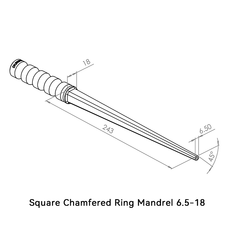Durston Hardened Square Chamfe - Xtool Jewelry Making avis et prix
