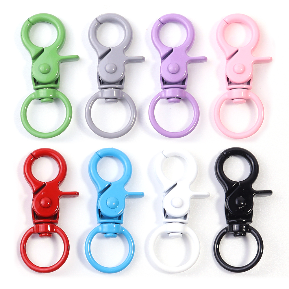 5Pcs/Lot Colorful Swivel Lobst - Jewelry Making Metal avis et prix