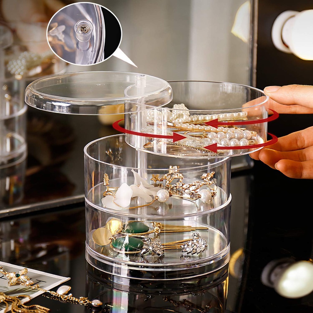 360 Rotating Jewelry Organizer - Jewelry Making Jewelry avis et prix