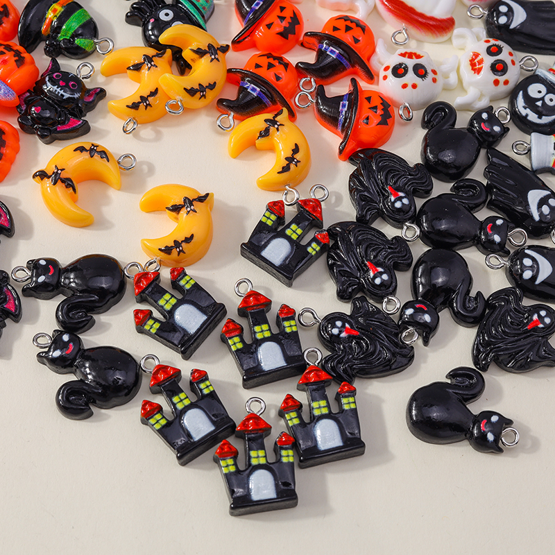 Leslie 10Pcs New Resin Hallowe - Jewelry Making Newcastle avis et prix